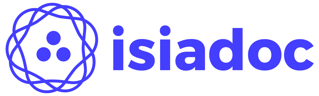 Logo Isiadoc - Horizontal Transparent